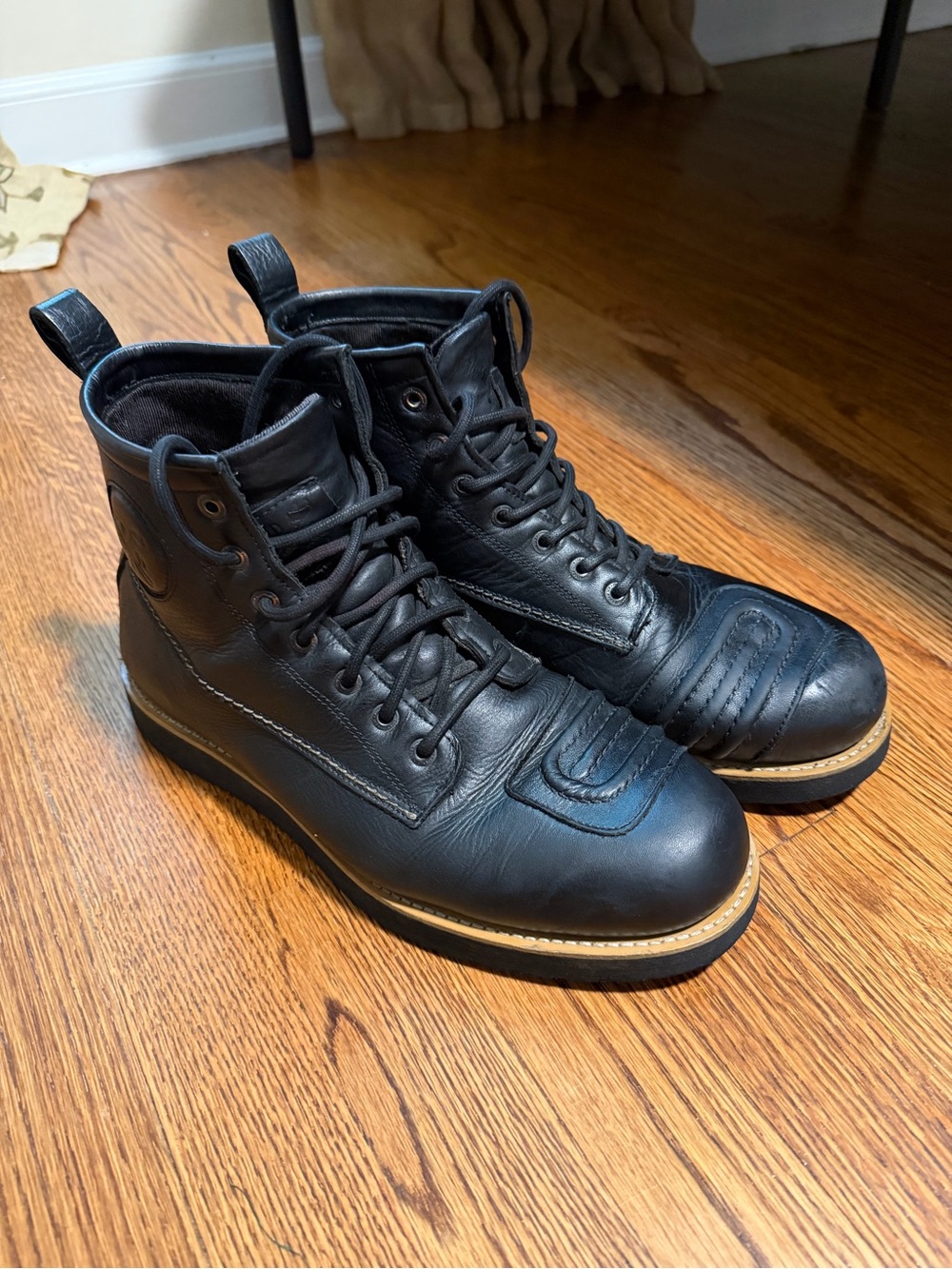 John Doe Iron CE Motorcycle Boots Size 10 (44)